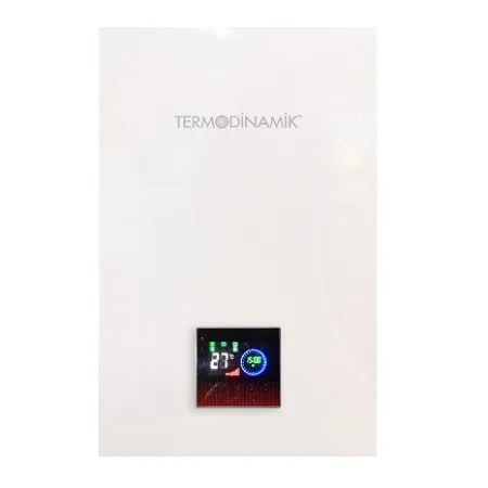 Termodinamik Dek 36Kw 30.960 Kcal/H Dokunmatik Panelli Sıcak Sulu 3 Fazlı Elektrikli Kombi 380V