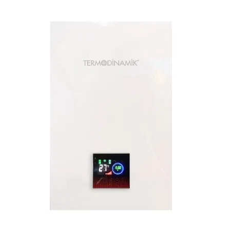 Termodinamik Dek 30Kw 25.800 Kcal/H Dokunmatik Panelli Sıcak Sulu 3 Fazlı Elektrikli Kombi 380V